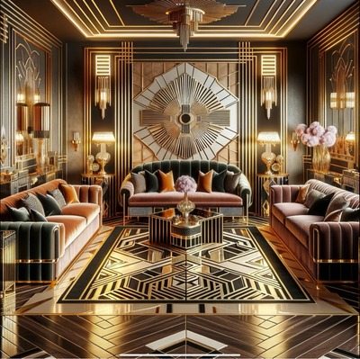 Art Deco&nbsp;(3D Perspective)